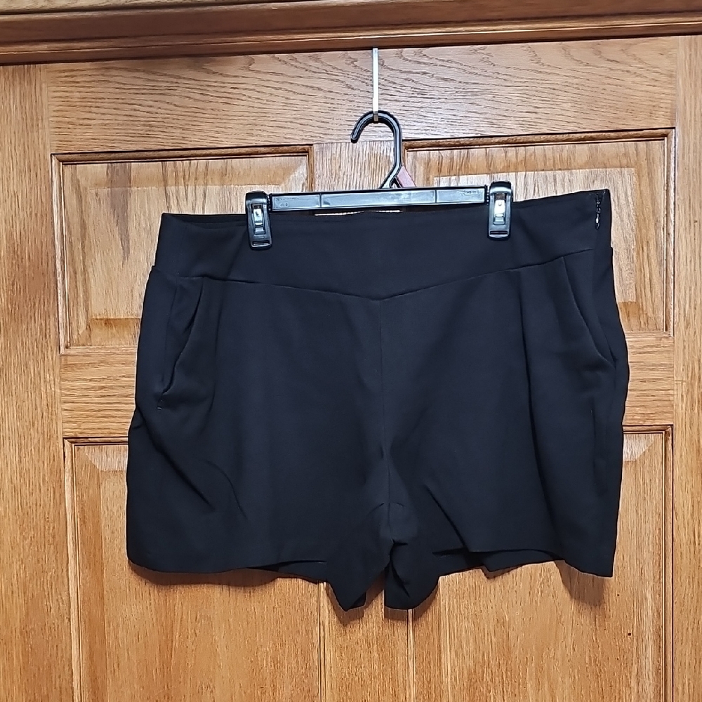 Torrid Black High Waist Tailored Shorts